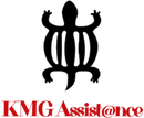 KMG logo black